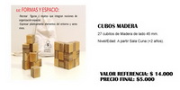 CUBOS DE MADERA